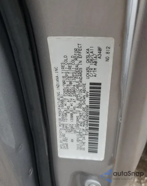 2002 Toyota Sequoia Limited from USA, damaged, VIN 5TDBT48A02S099990